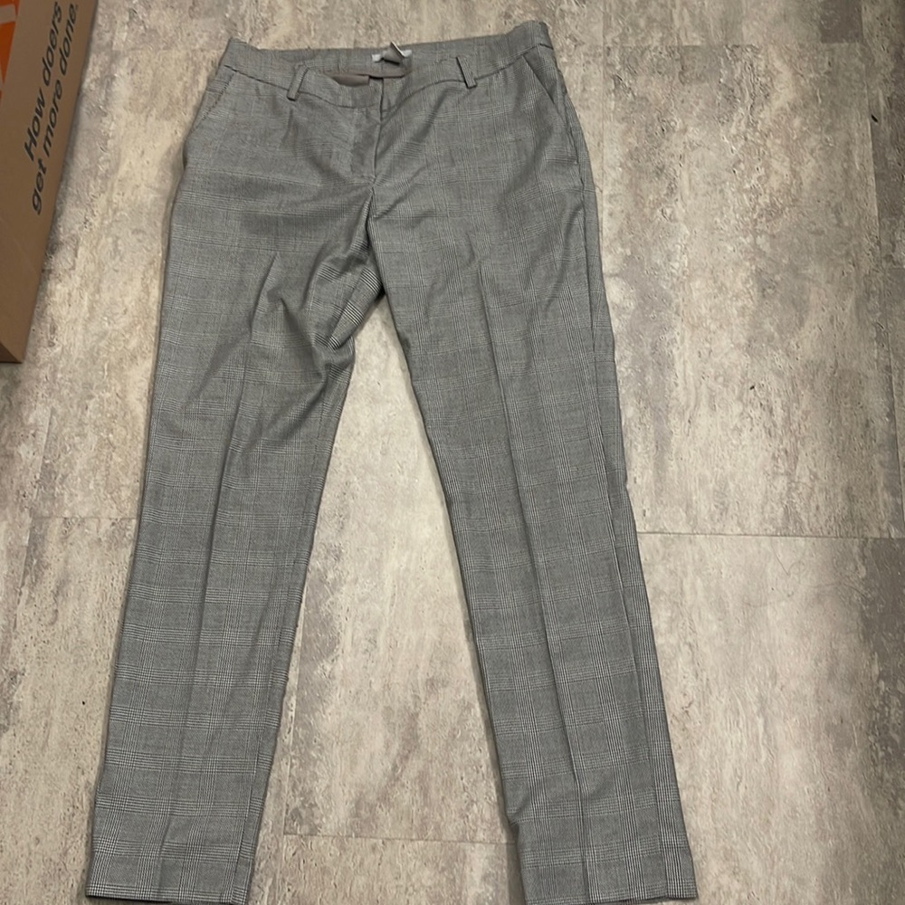 H&M plaid pants